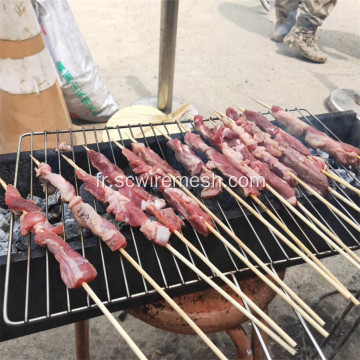 BBQ soudé d&#39;acier inoxydable de qualité alimentaire / maille de séchage